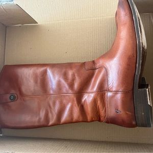 Frye cognac boots